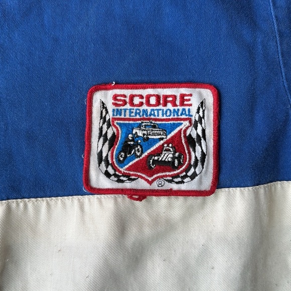 Worth Racing Suit Blue Racing Coveralls Vintage 1991 Baja 500 Size Extra Large - Picture 5 of 17